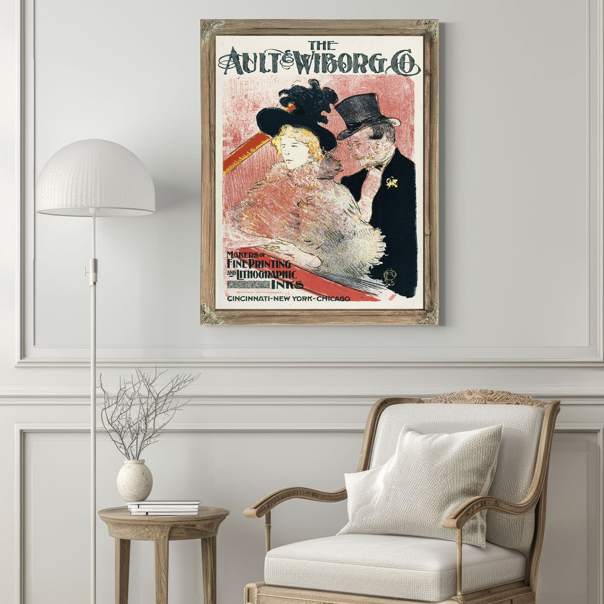 Ault Wiborg Ad By Toulouse Lautrec