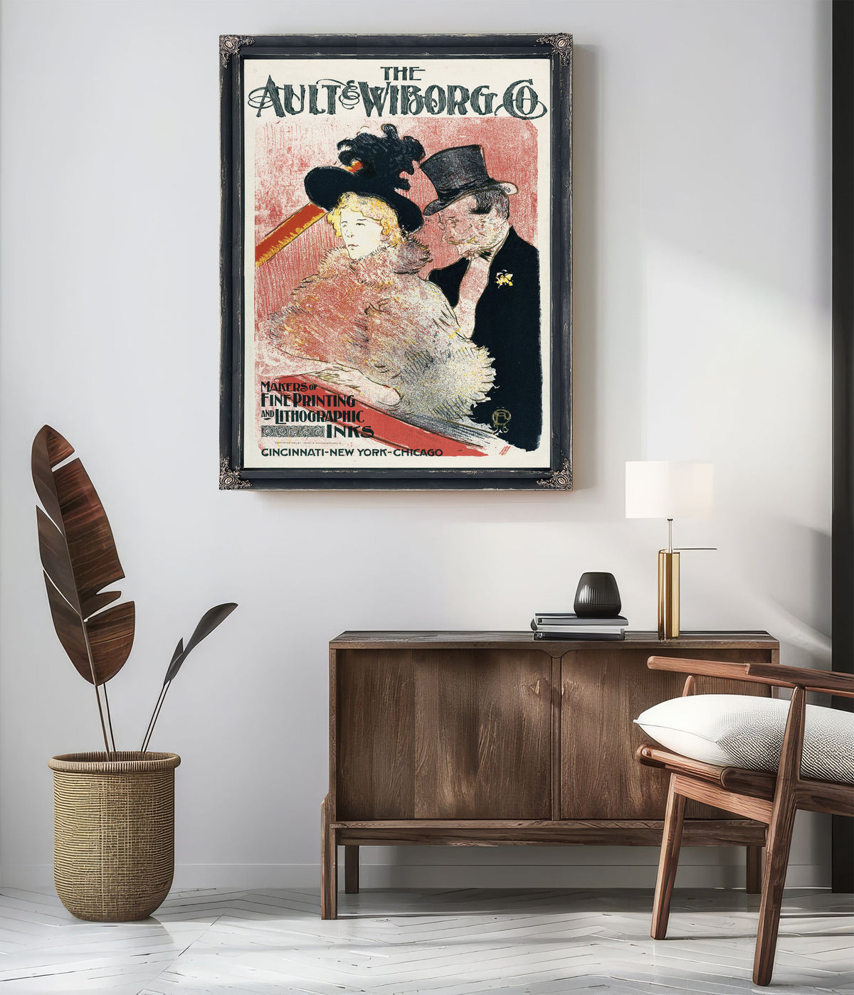 Ault Wiborg Ad By Toulouse Lautrec