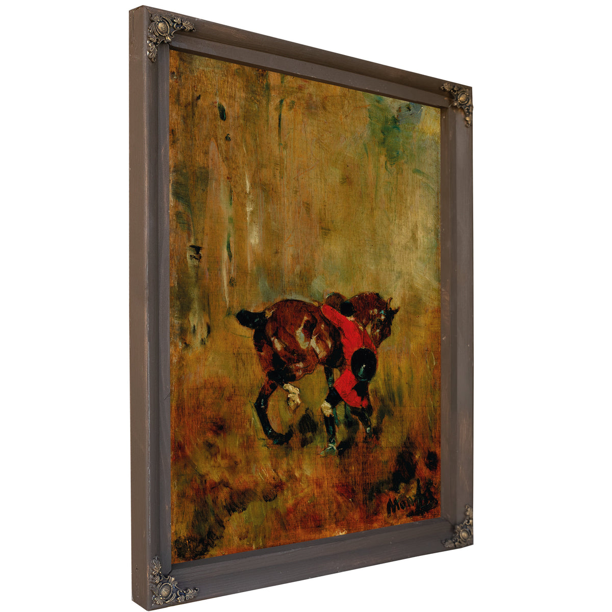 Cavalier de Chasse Courre Ressanglant By Toulouse Lautrec