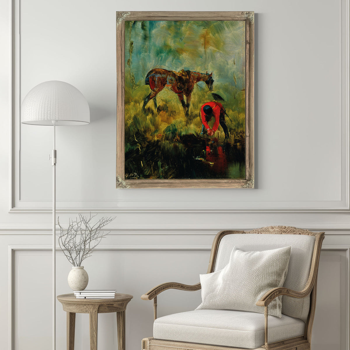 Cheval de Chasse Courre By Toulouse Lautrec