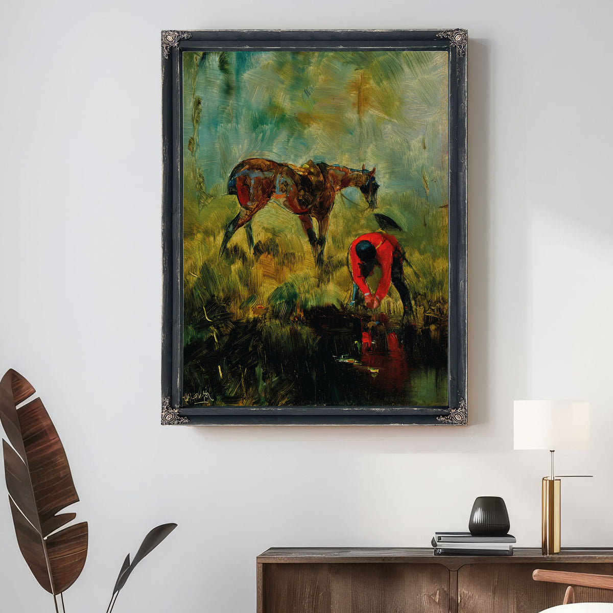 Cheval de Chasse Courre By Toulouse Lautrec
