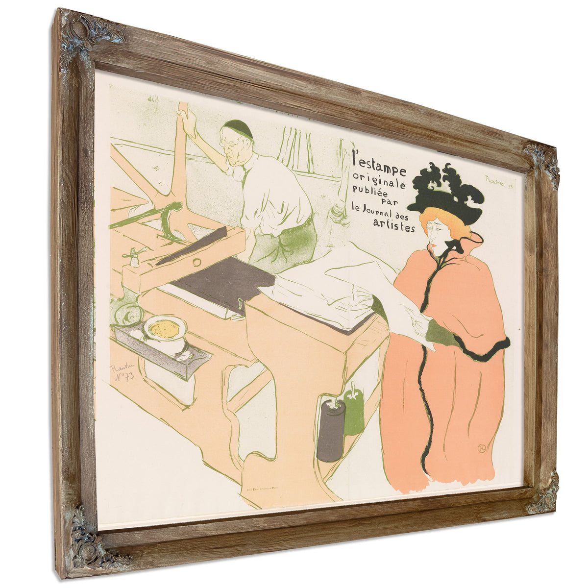 Cover Lestampe Originale Album I By Toulouse Lautrec