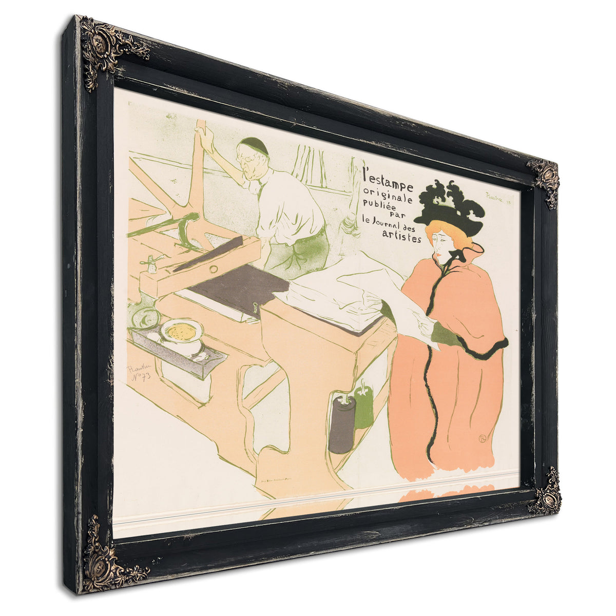 Cover Lestampe Originale Album I By Toulouse Lautrec