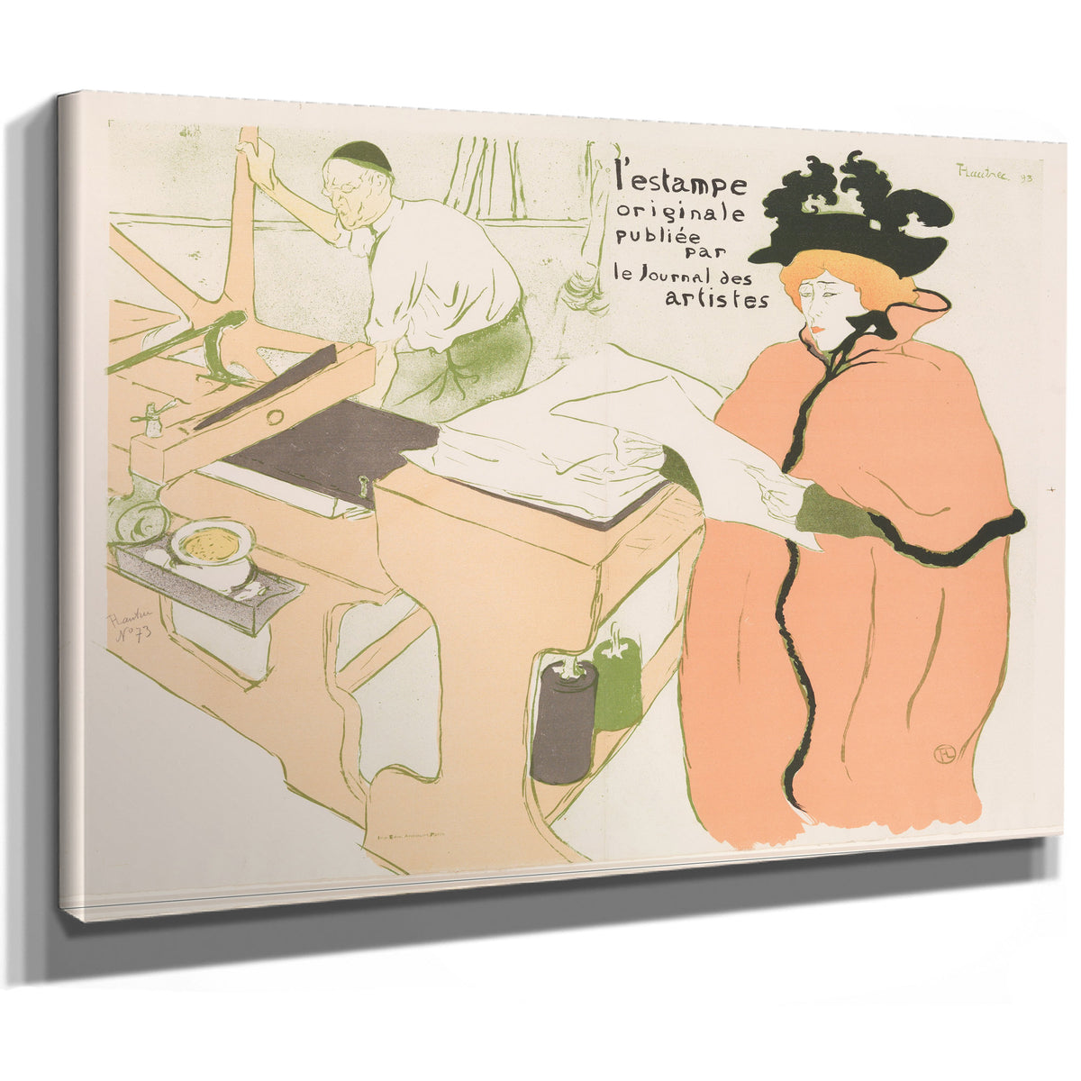 Cover Lestampe Originale Album I By Toulouse Lautrec