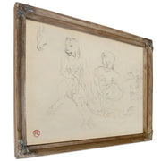 Croquis Charge By Toulouse Lautrec