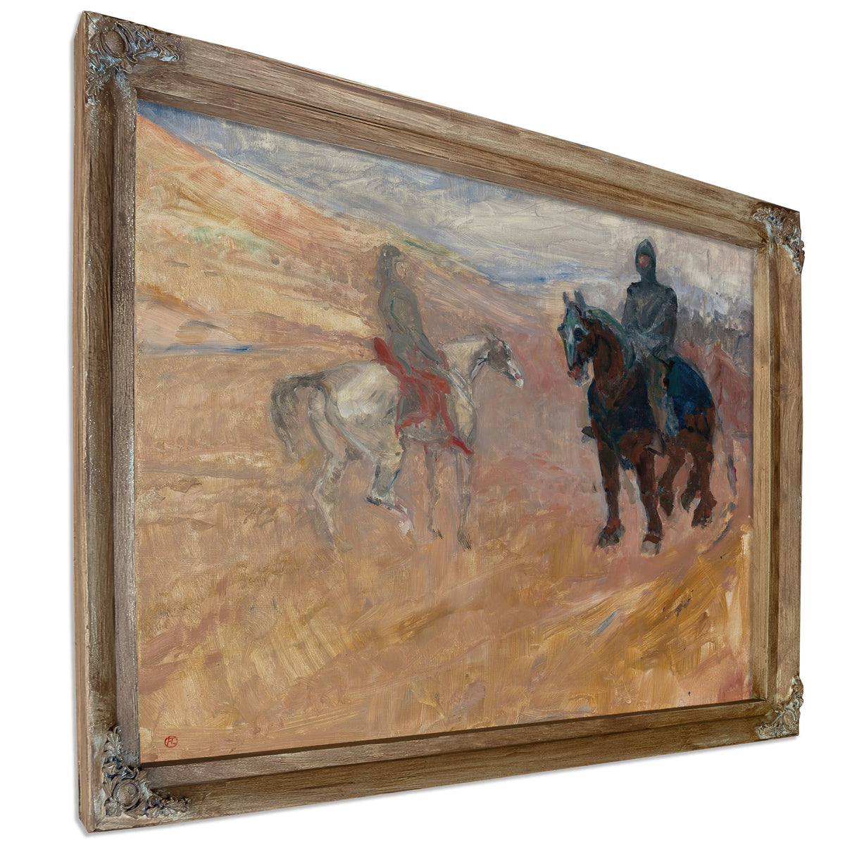 Deux Chevaliers En Armure By Toulouse Lautrec