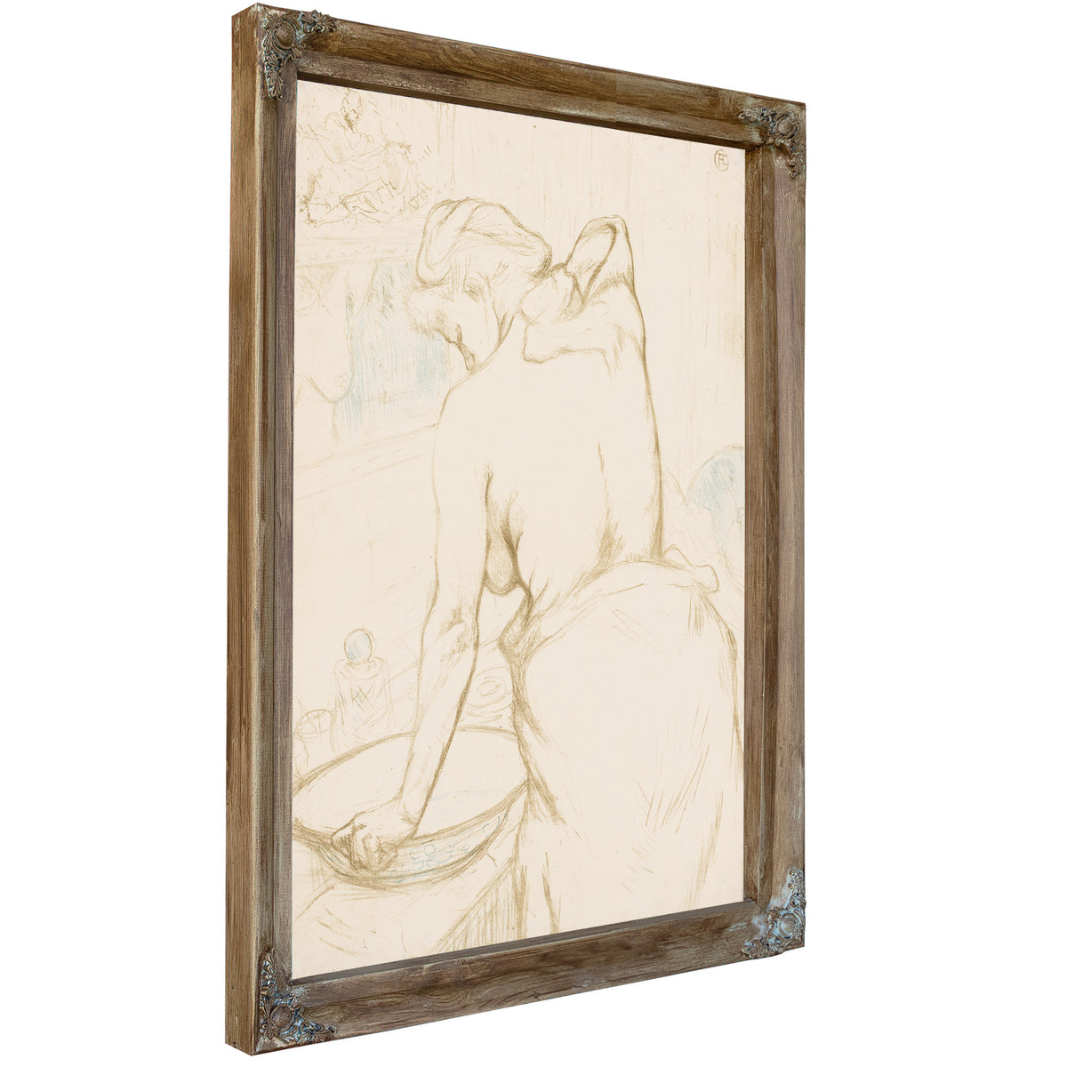 Elles Toilet By Toulouse Lautrec