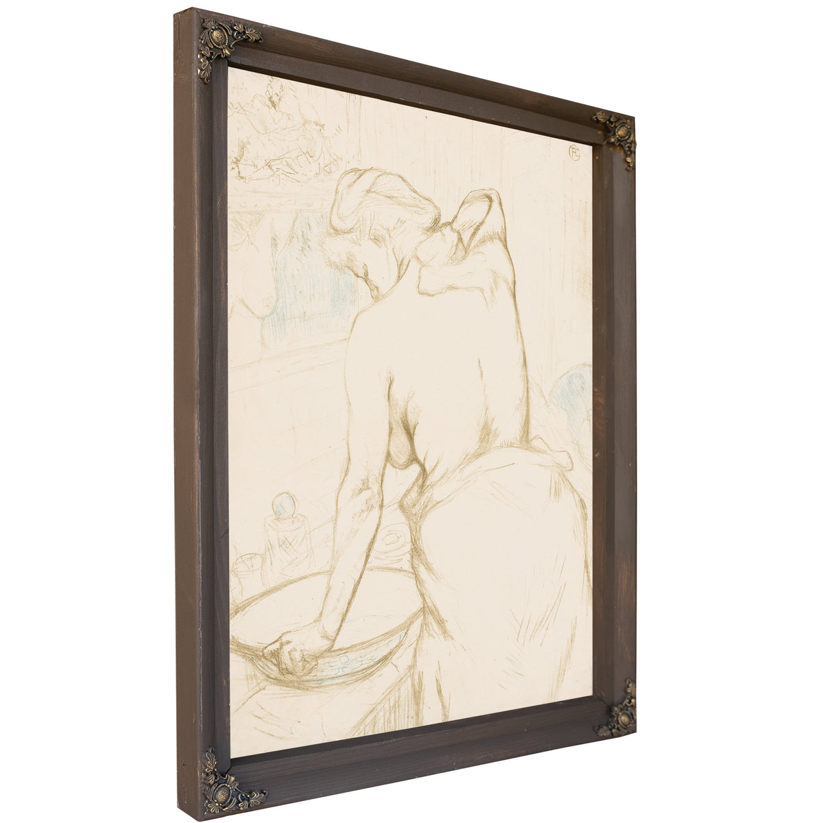 Elles Toilet By Toulouse Lautrec