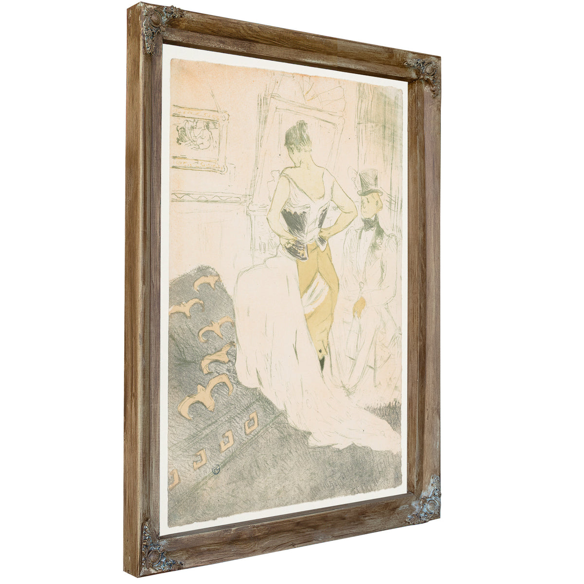 Elles Woman a Corset 1 By Toulouse Lautrec