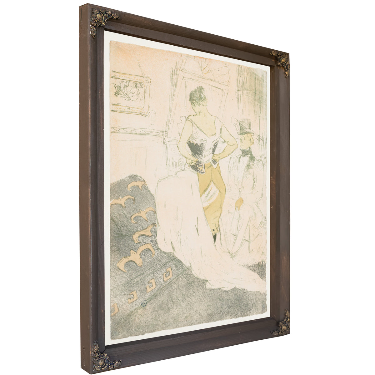 Elles Woman a Corset 1 By Toulouse Lautrec