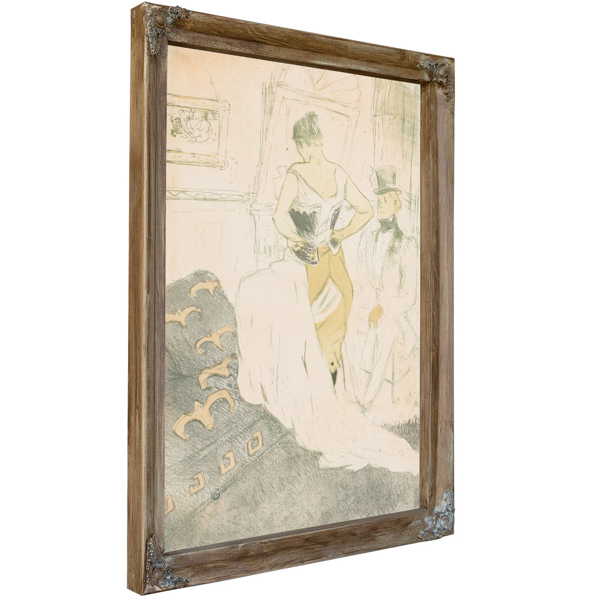 Elles Woman a Corset By Toulouse Lautrec