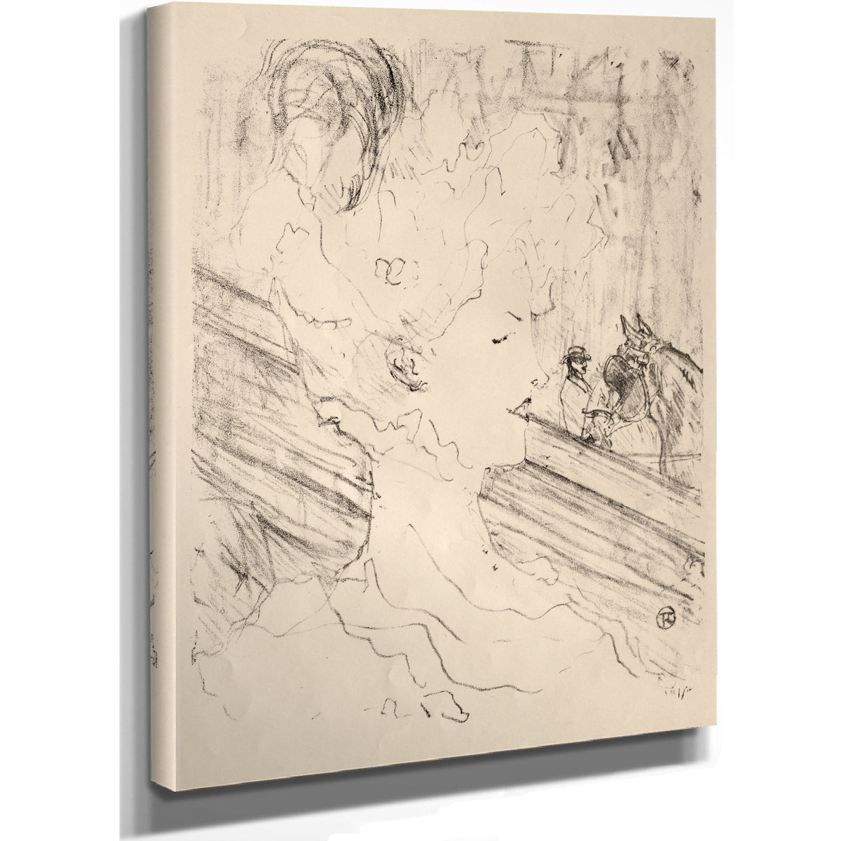 Emilienne Dalencon By Toulouse Lautrec