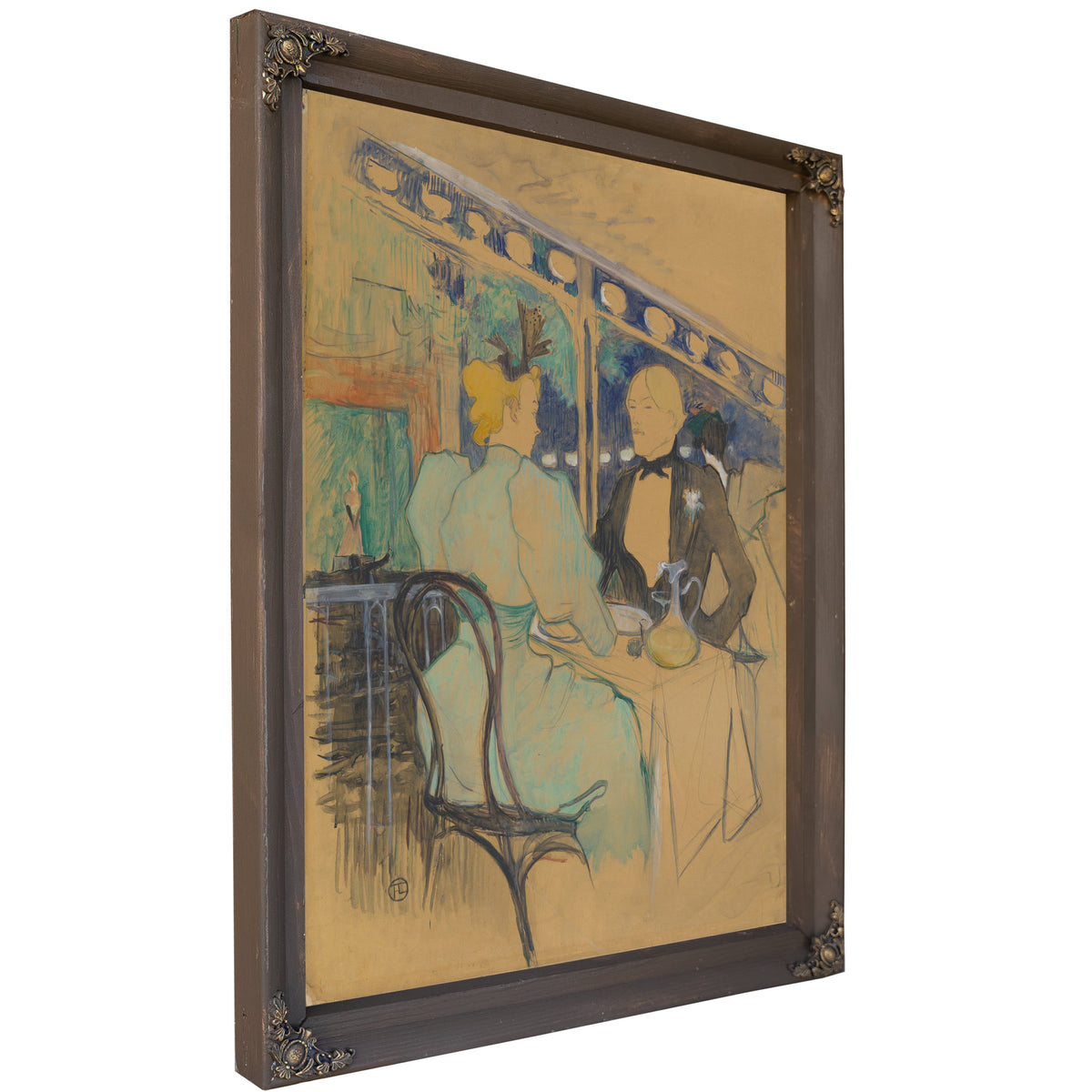 Fashionable People Les Ambassadeurs By Toulouse Lautrec