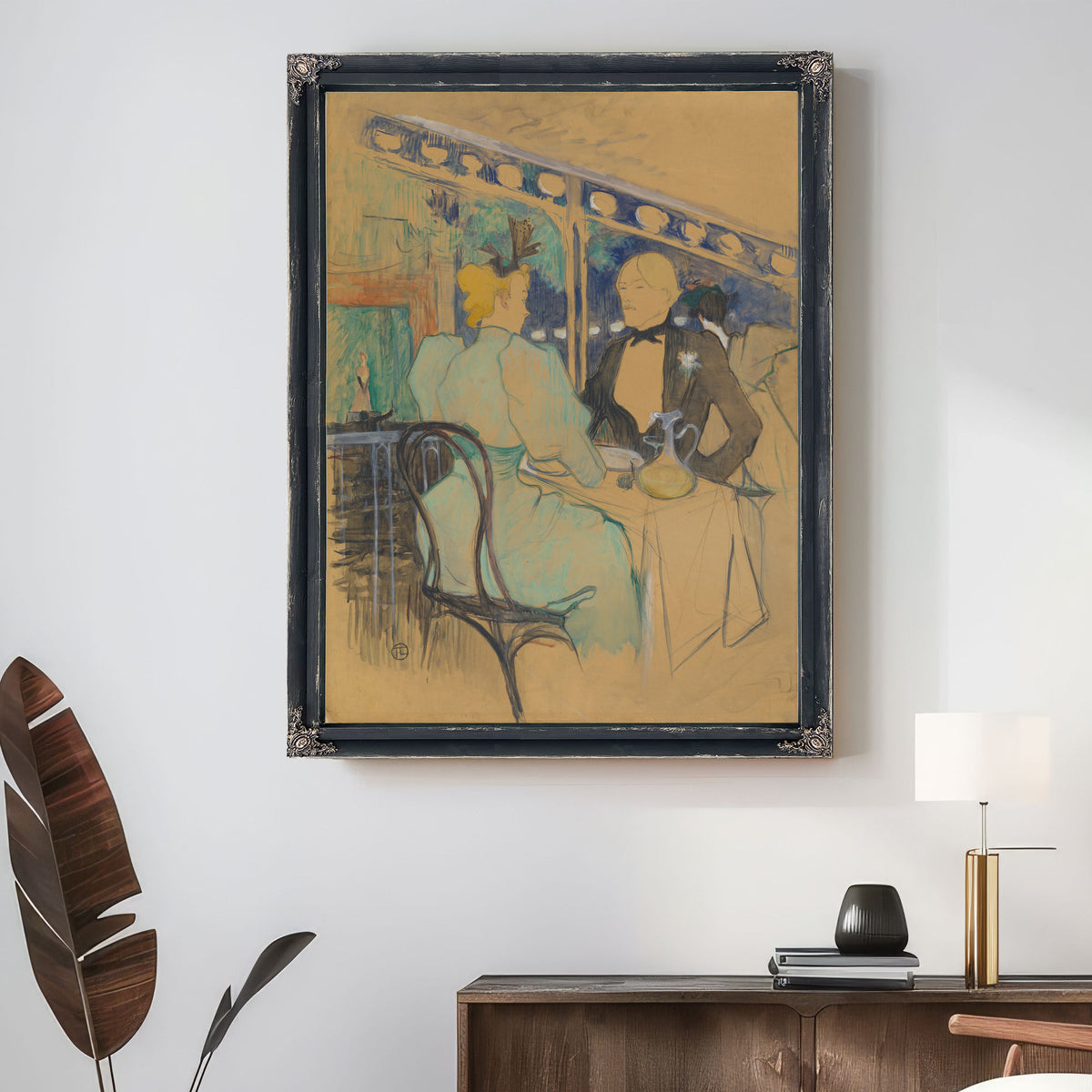 Fashionable People Les Ambassadeurs By Toulouse Lautrec
