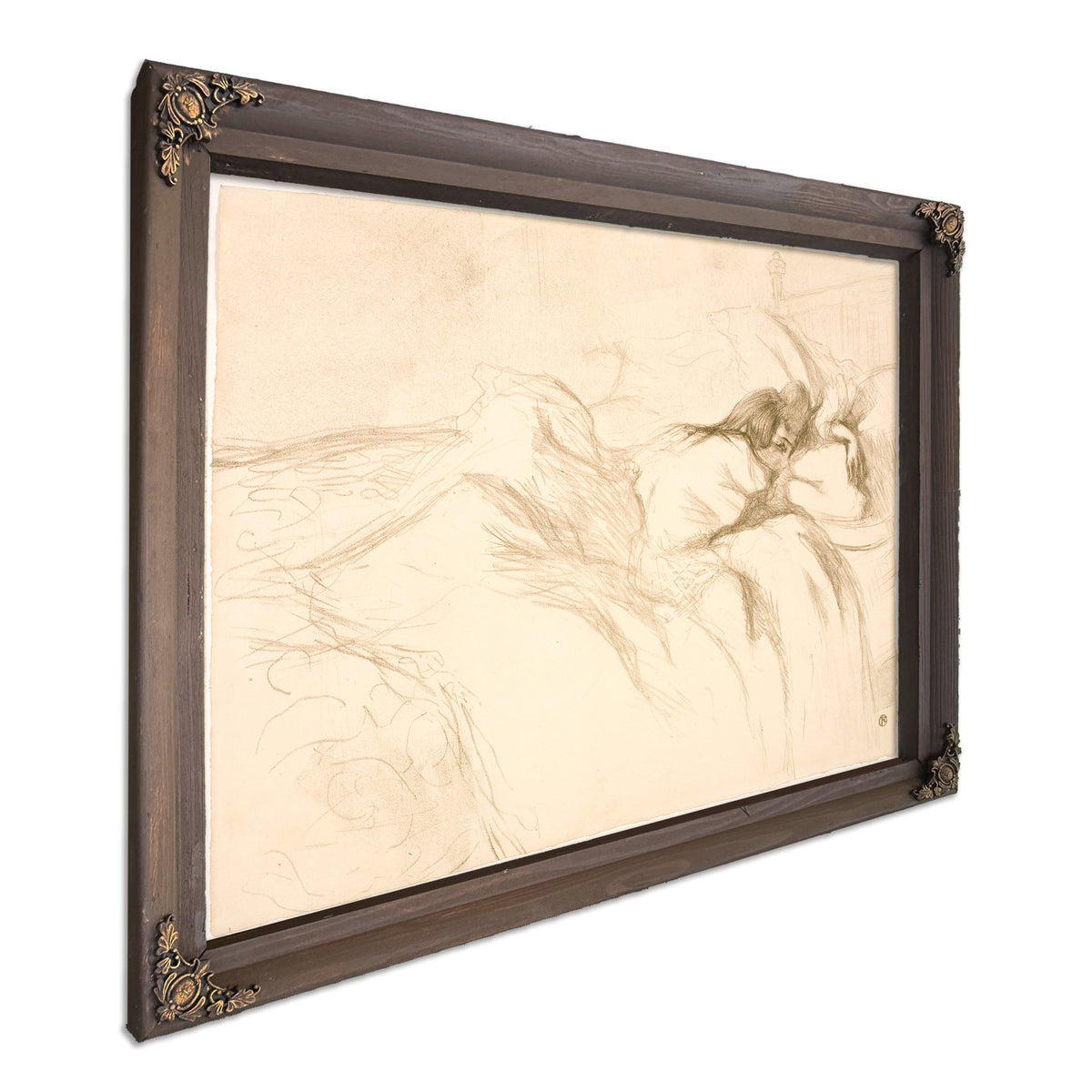Femme Couchee Reveil By Toulouse Lautrec