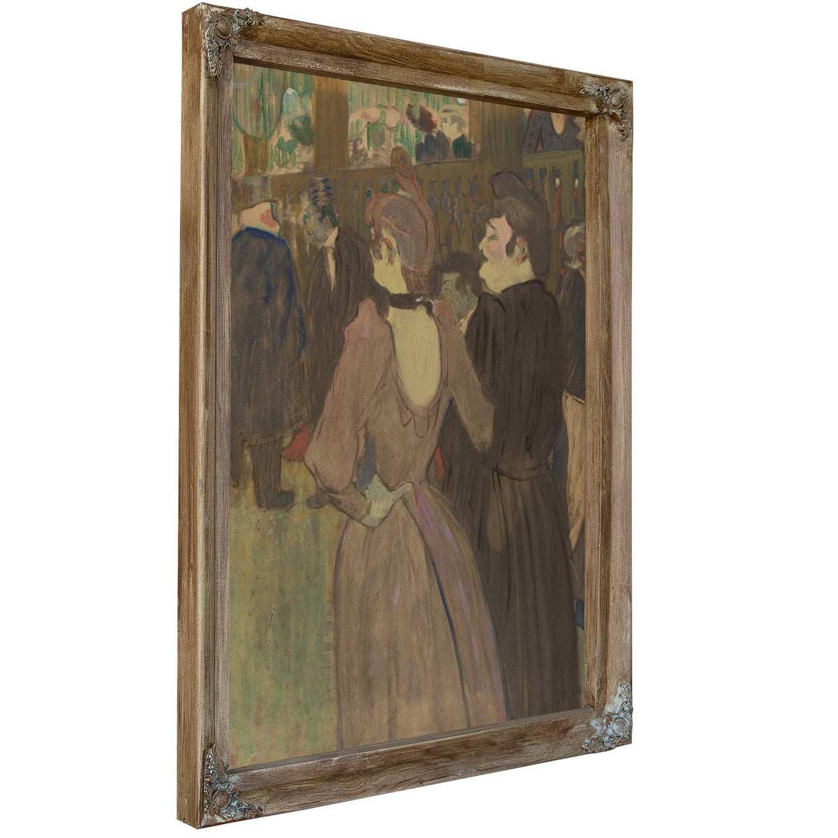 La Goulue Her Sister By Toulouse Lautrec