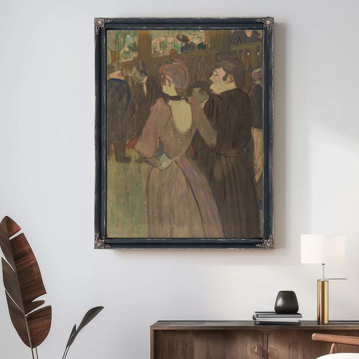 La Goulue Her Sister By Toulouse Lautrec
