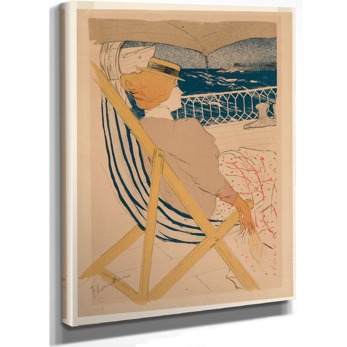 La Passagere du By Toulouse Lautrec