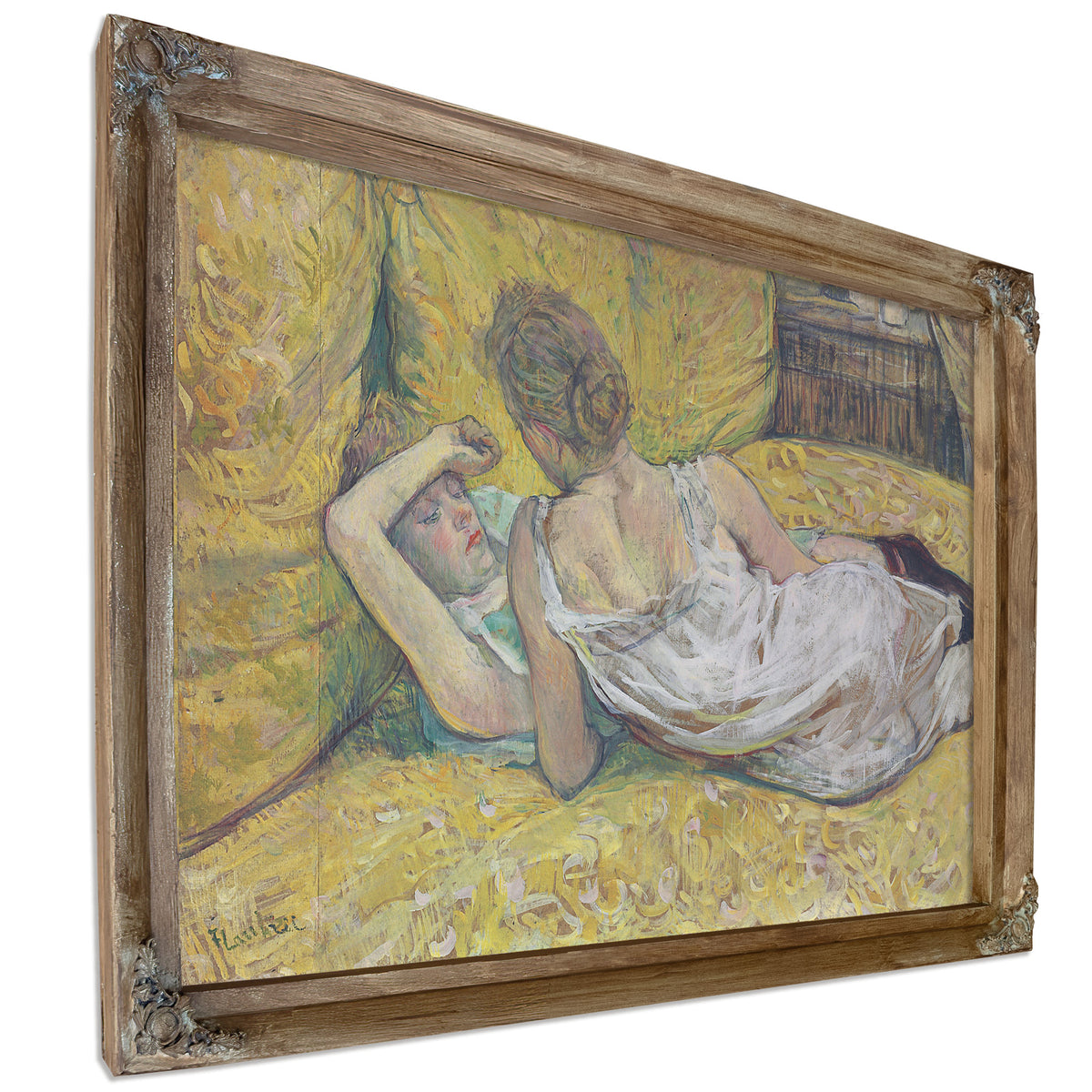 Labandon Les Deux Amies By Toulouse Lautrec