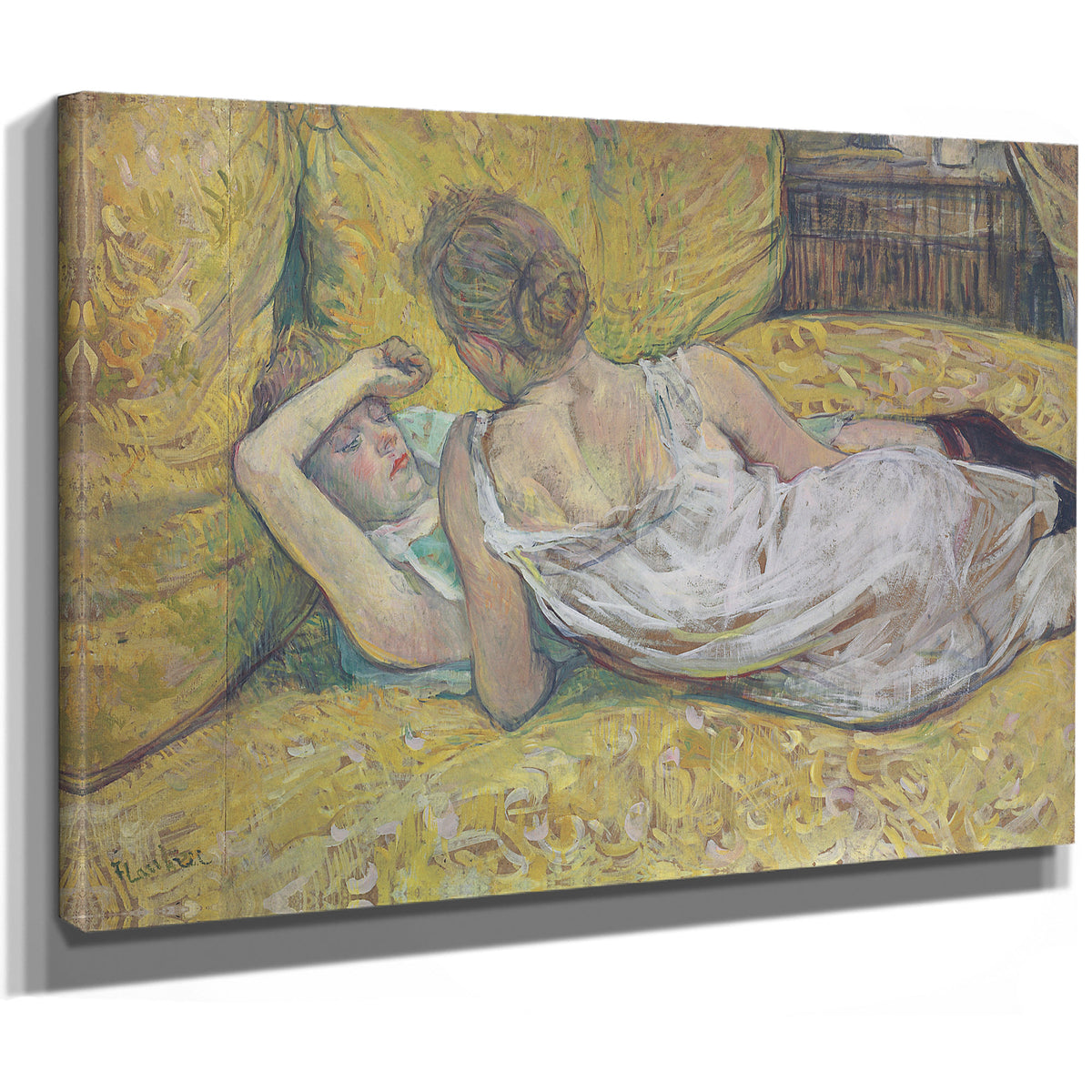 Labandon Les Deux Amies By Toulouse Lautrec