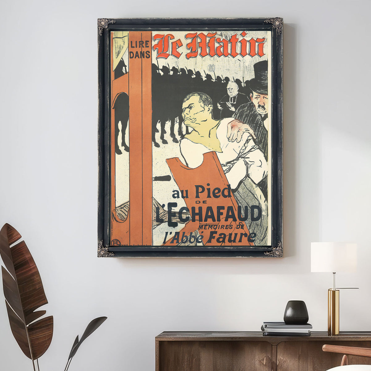 Le Matin Au Pied de Lechafaud By Toulouse Lautrec