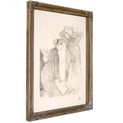 Lugne Poe et Berthe Bady Dans Au By Toulouse Lautrec