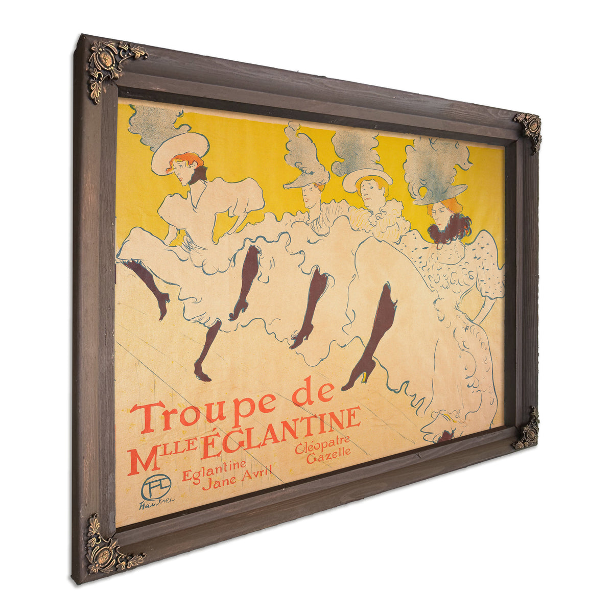 Mademoiselle Eglantines Troupe By Toulouse Lautrec