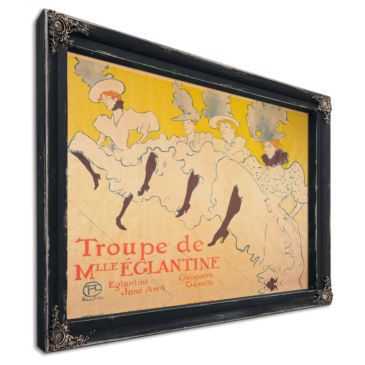 Mademoiselle Eglantines Troupe By Toulouse Lautrec