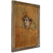 Mademoiselle Nys By Toulouse Lautrec