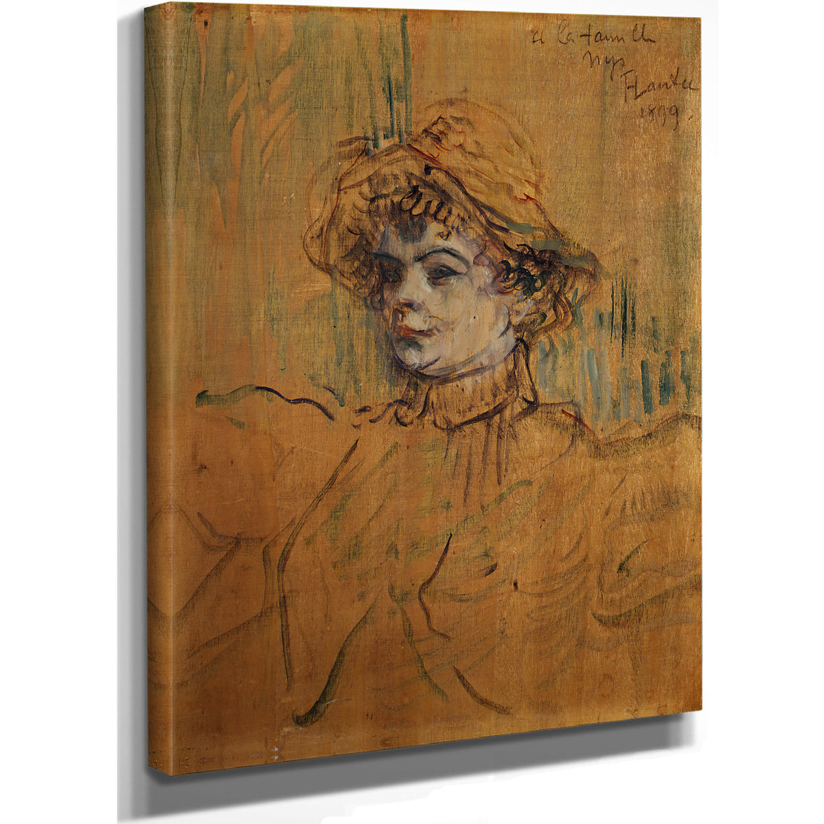 Mademoiselle Nys By Toulouse Lautrec