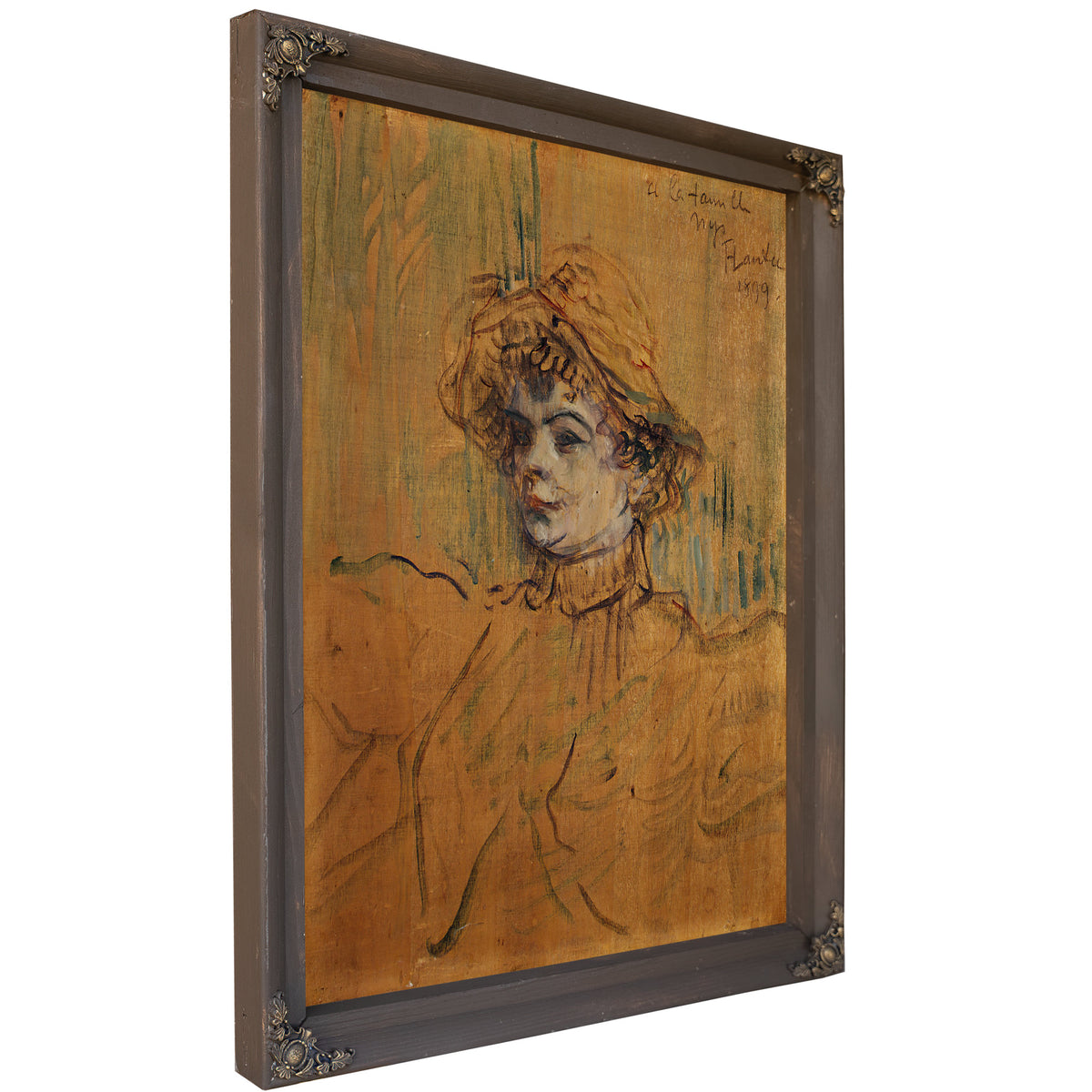Mademoiselle Nys By Toulouse Lautrec