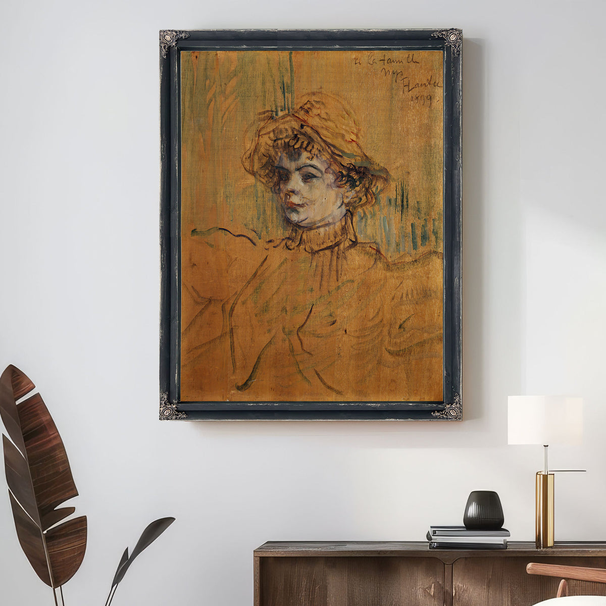 Mademoiselle Nys By Toulouse Lautrec