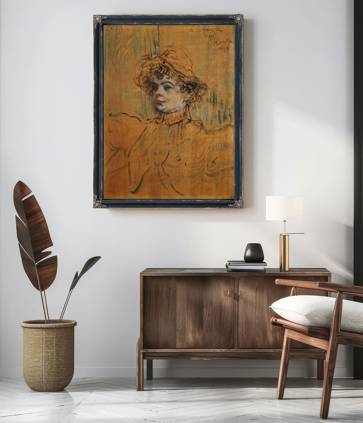 Mademoiselle Nys By Toulouse Lautrec