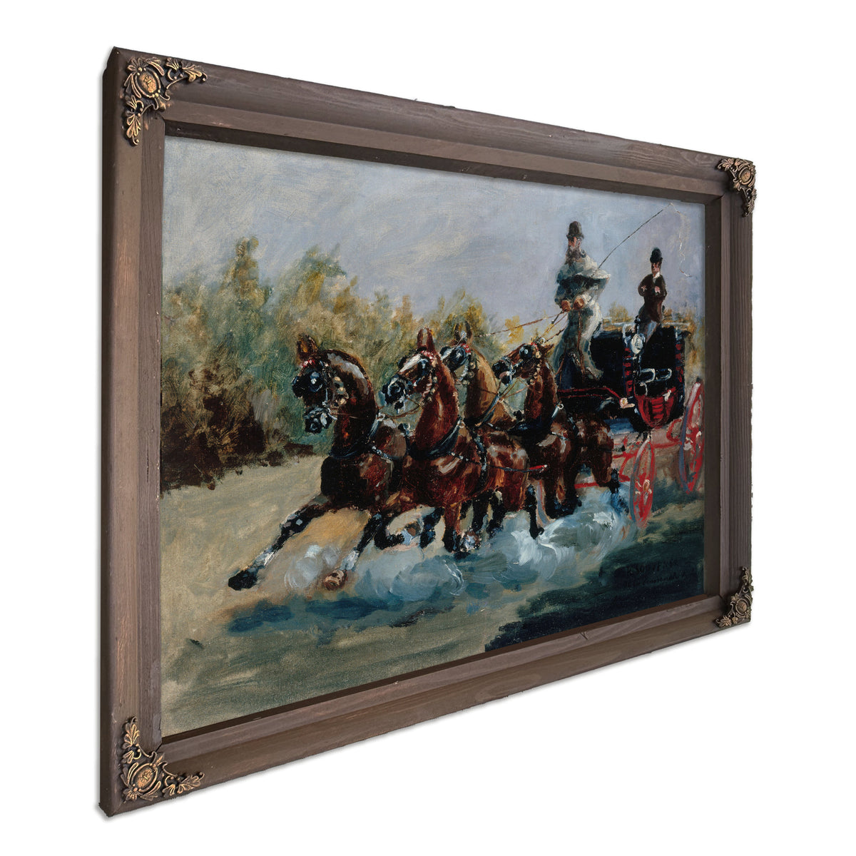 Nice Souvenir de la Promenade Des By Toulouse Lautrec