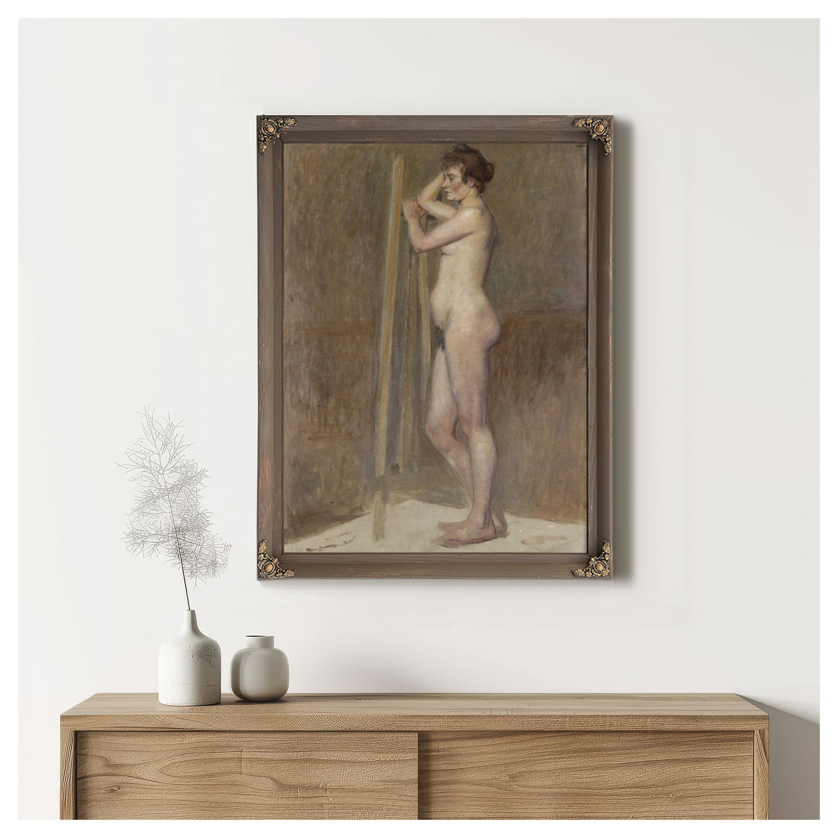 Nu Dans Latelier C By Toulouse Lautrec