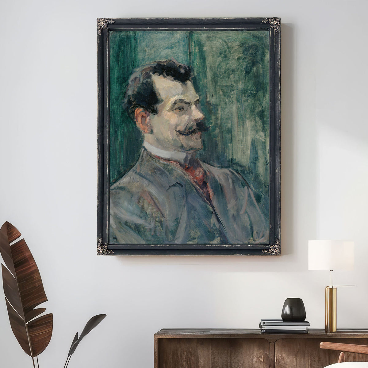 Portrait de Andre Rivoire By Toulouse Lautrec