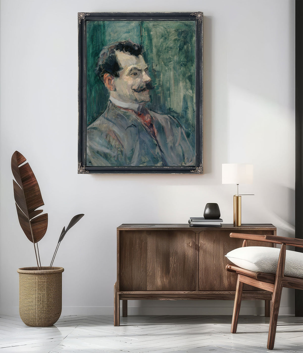 Portrait de Andre Rivoire By Toulouse Lautrec