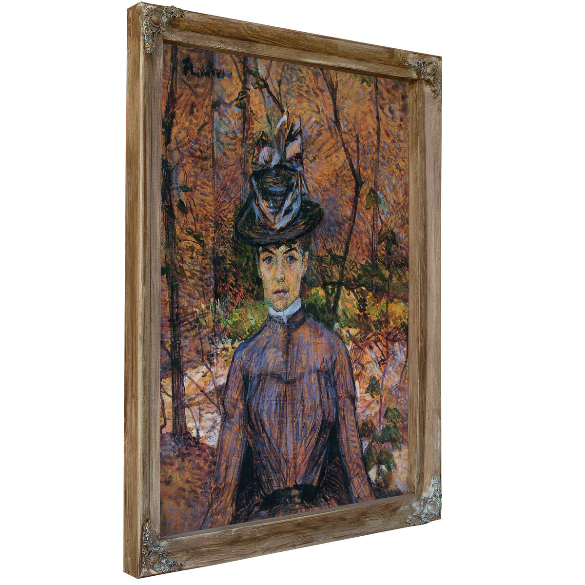Portrait de Suzanne Valadon By Toulouse Lautrec