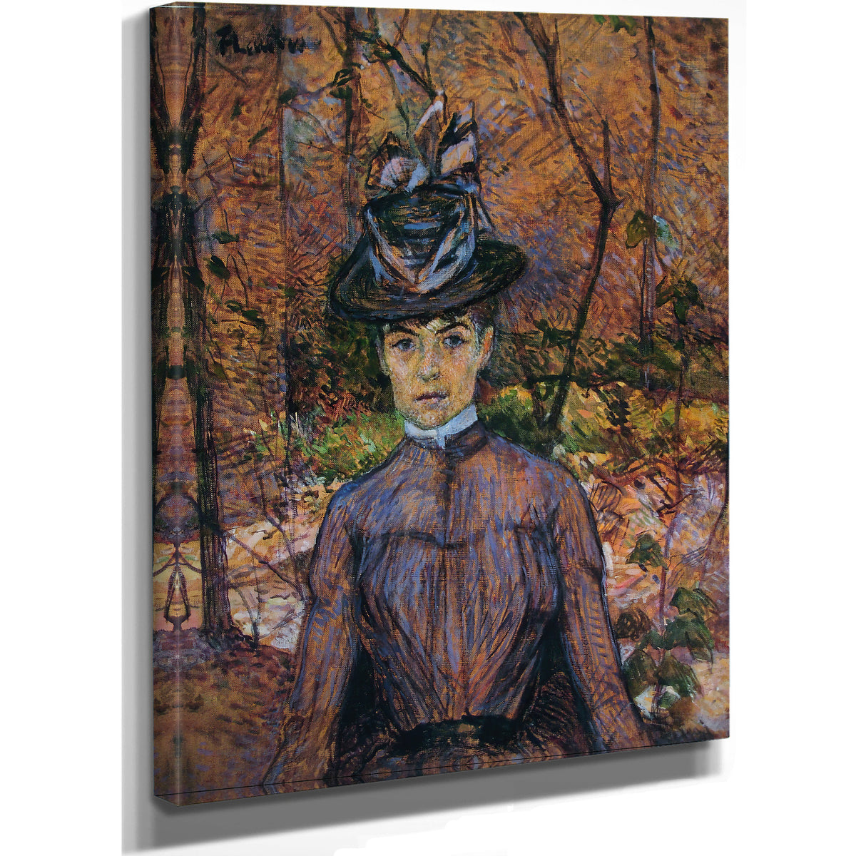 Portrait de Suzanne Valadon By Toulouse Lautrec