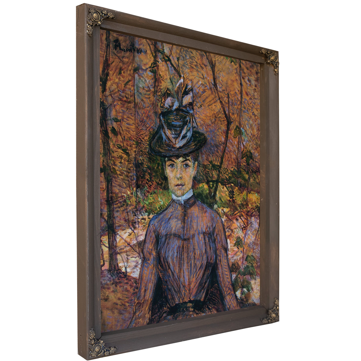 Portrait de Suzanne Valadon By Toulouse Lautrec