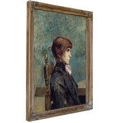 Portrait Jeanne Wenz By Toulouse Lautrec