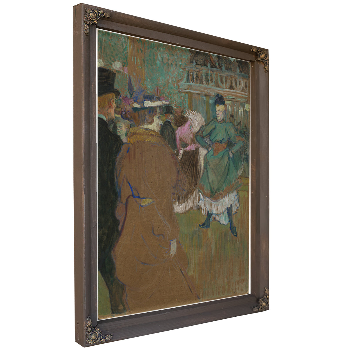 Quadrille the Moulin Rouge By Toulouse Lautrec