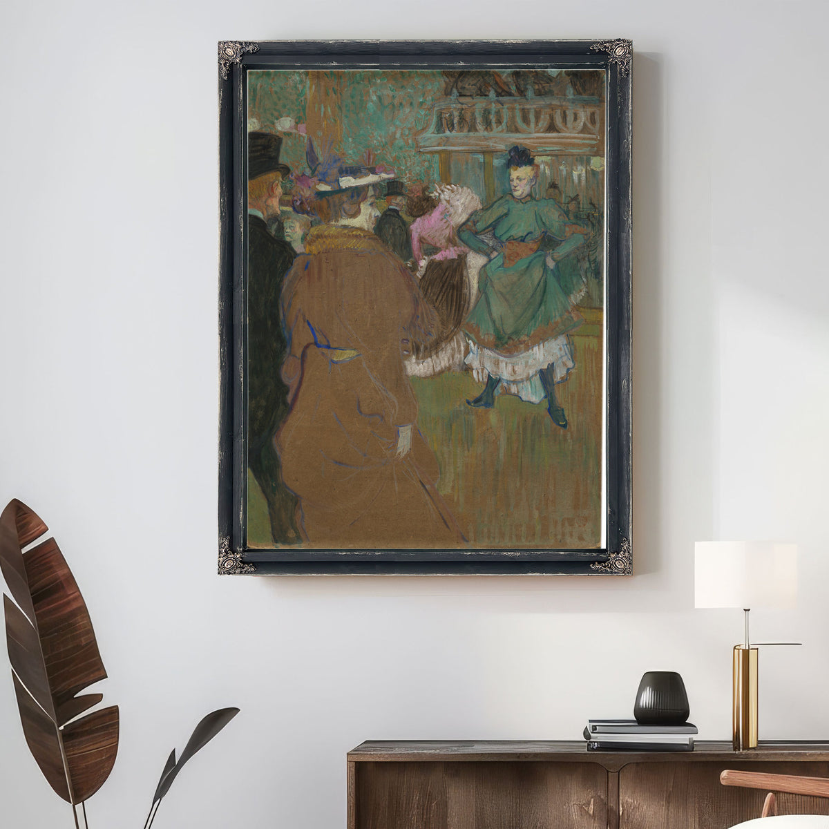 Quadrille the Moulin Rouge By Toulouse Lautrec
