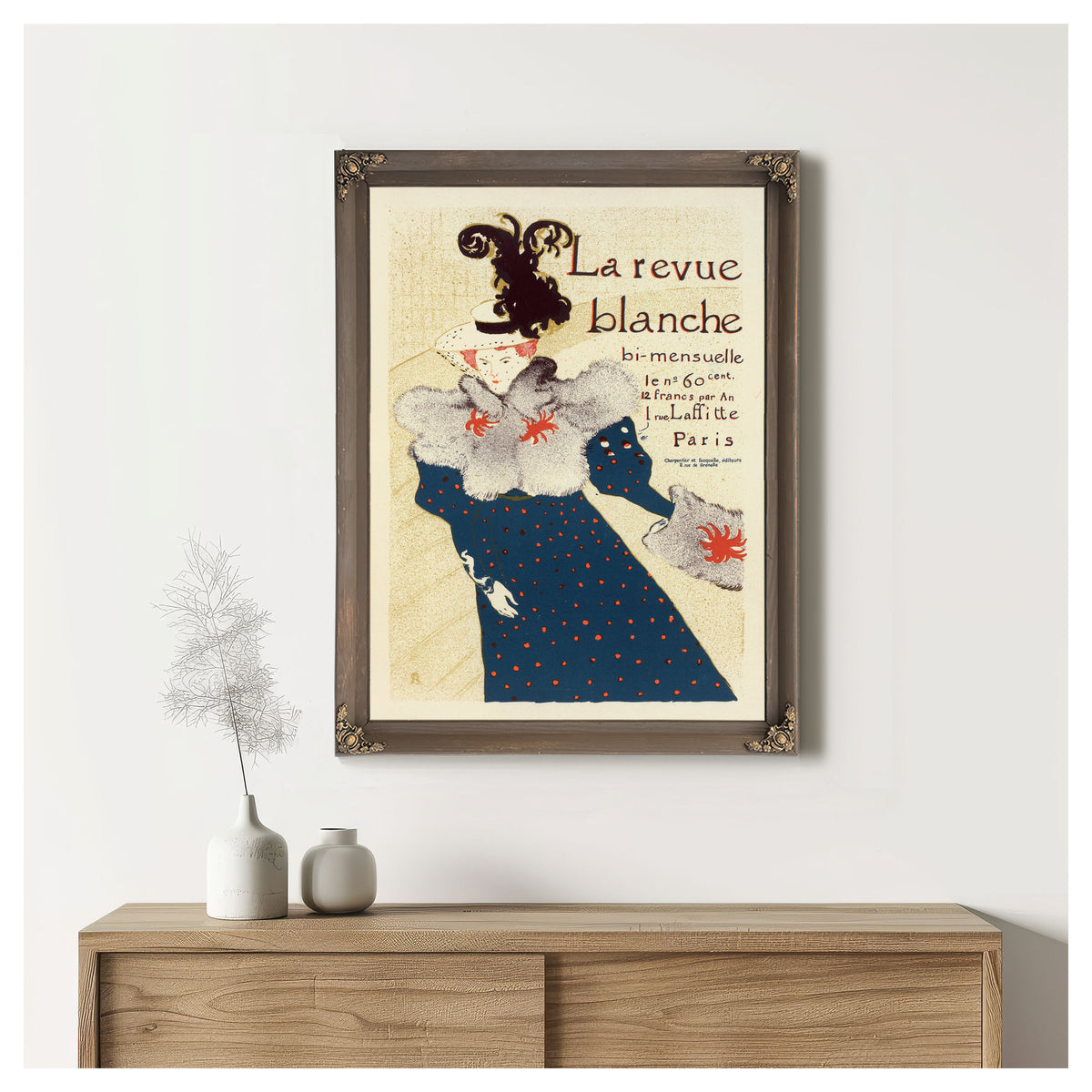 Revue Blanche By Toulouse Lautrec