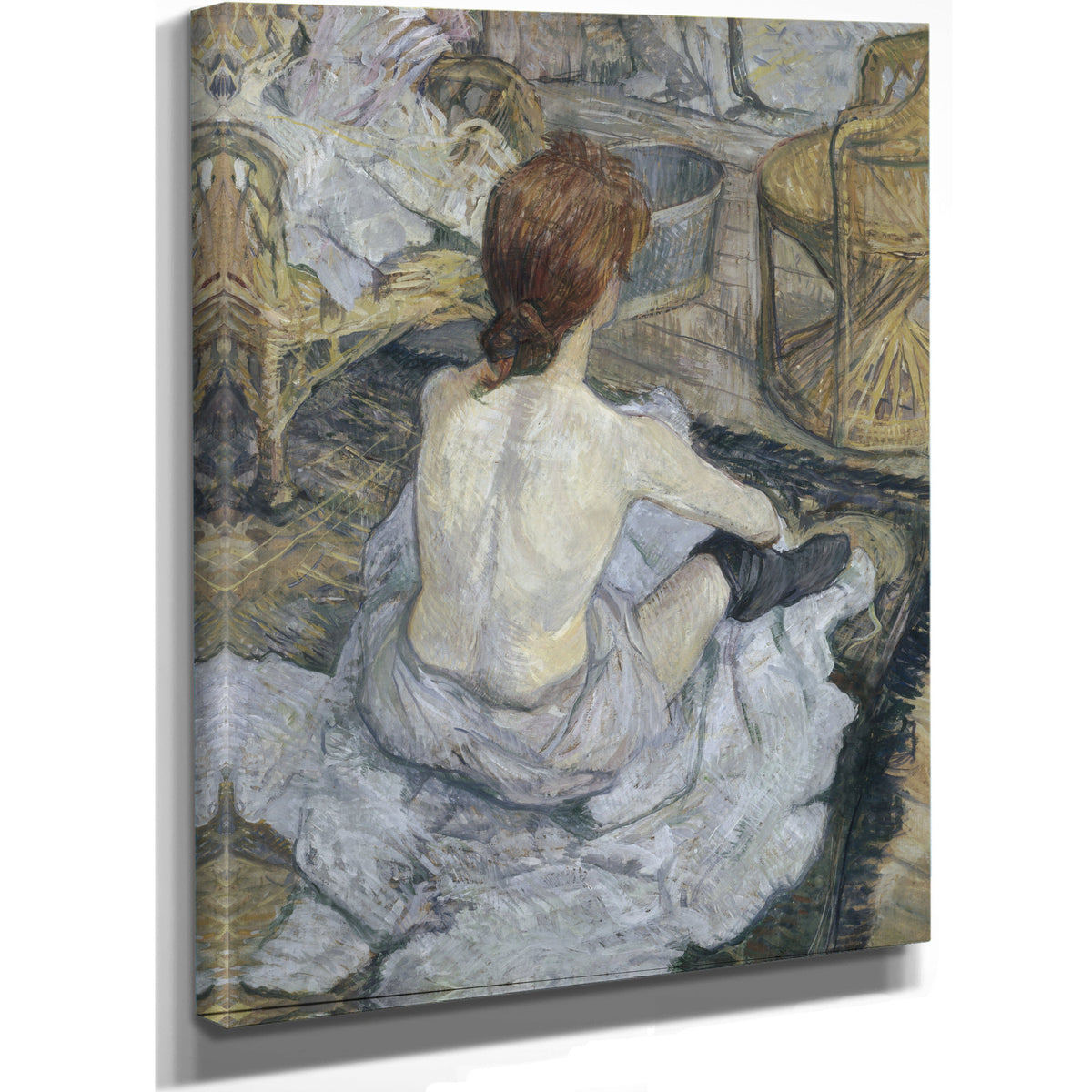 Rousse Dit Aussi la Toilette By Toulouse Lautrec