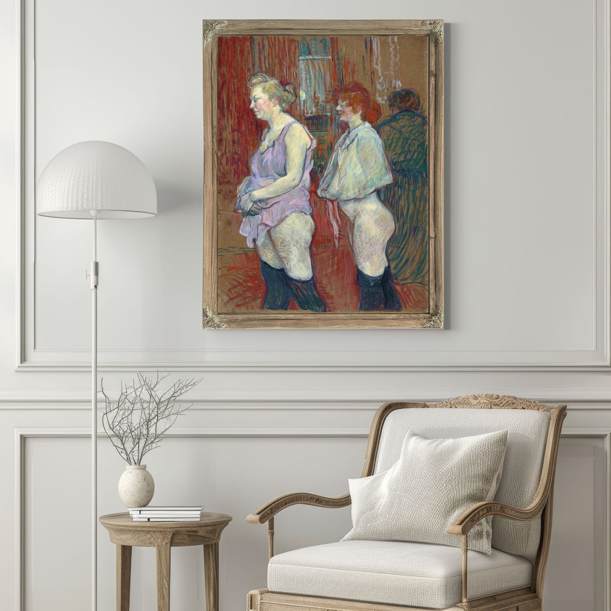 Rue Des Moulins By Toulouse Lautrec