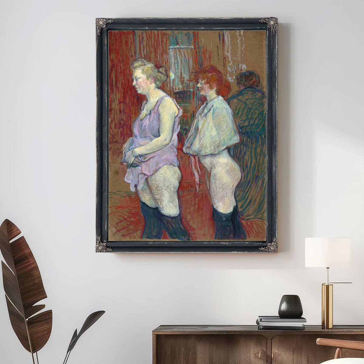 Rue Des Moulins By Toulouse Lautrec