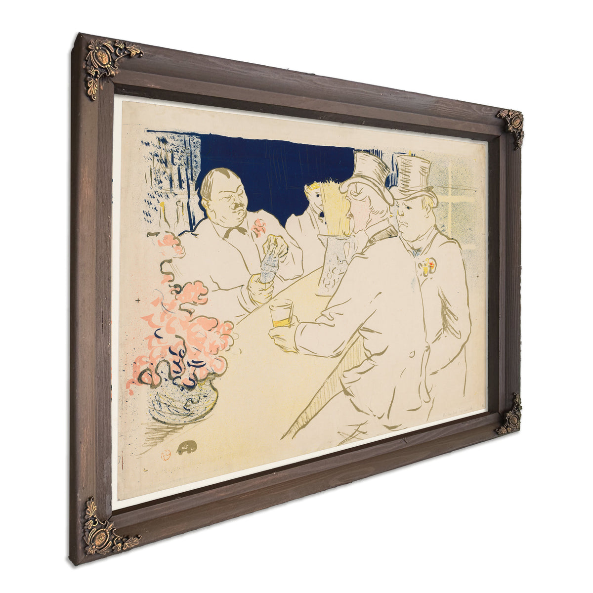 The Irish American Bar Rue Royale By Toulouse Lautrec