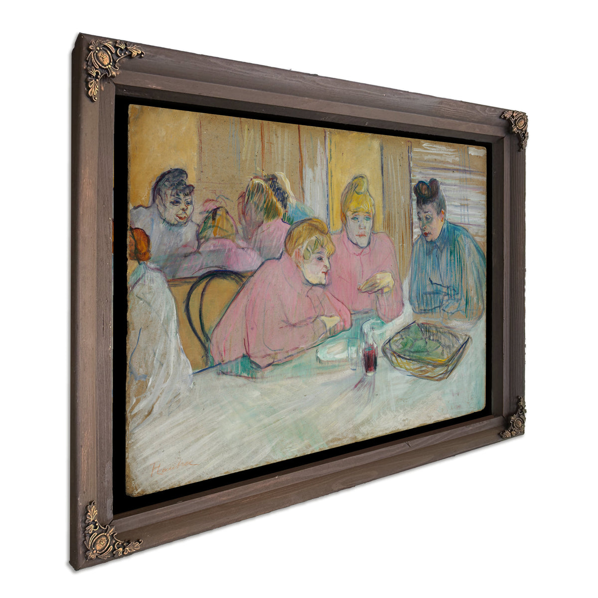 The Ladies the Dining Room By Toulouse Lautrec