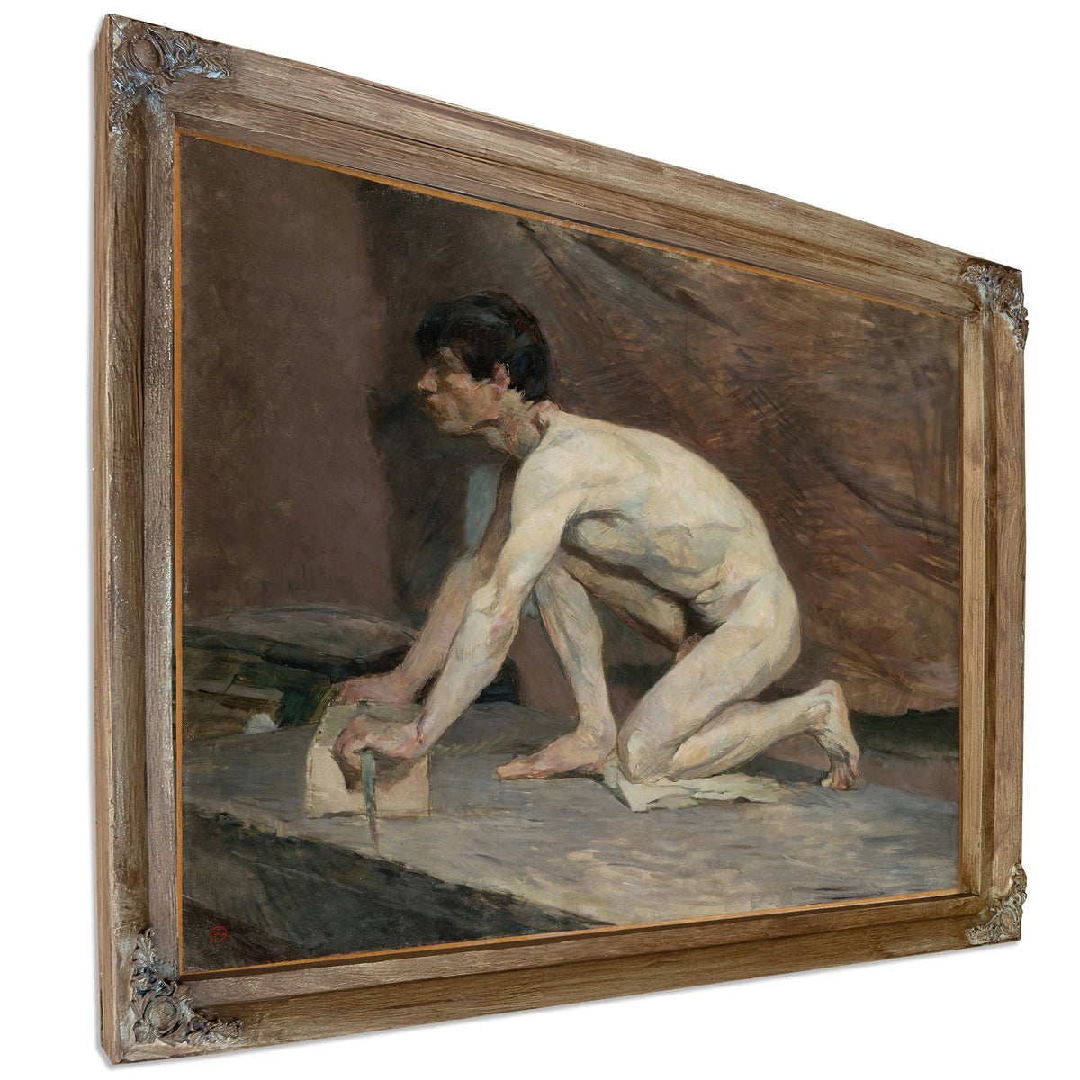The Marble Polisher By Toulouse Lautrec